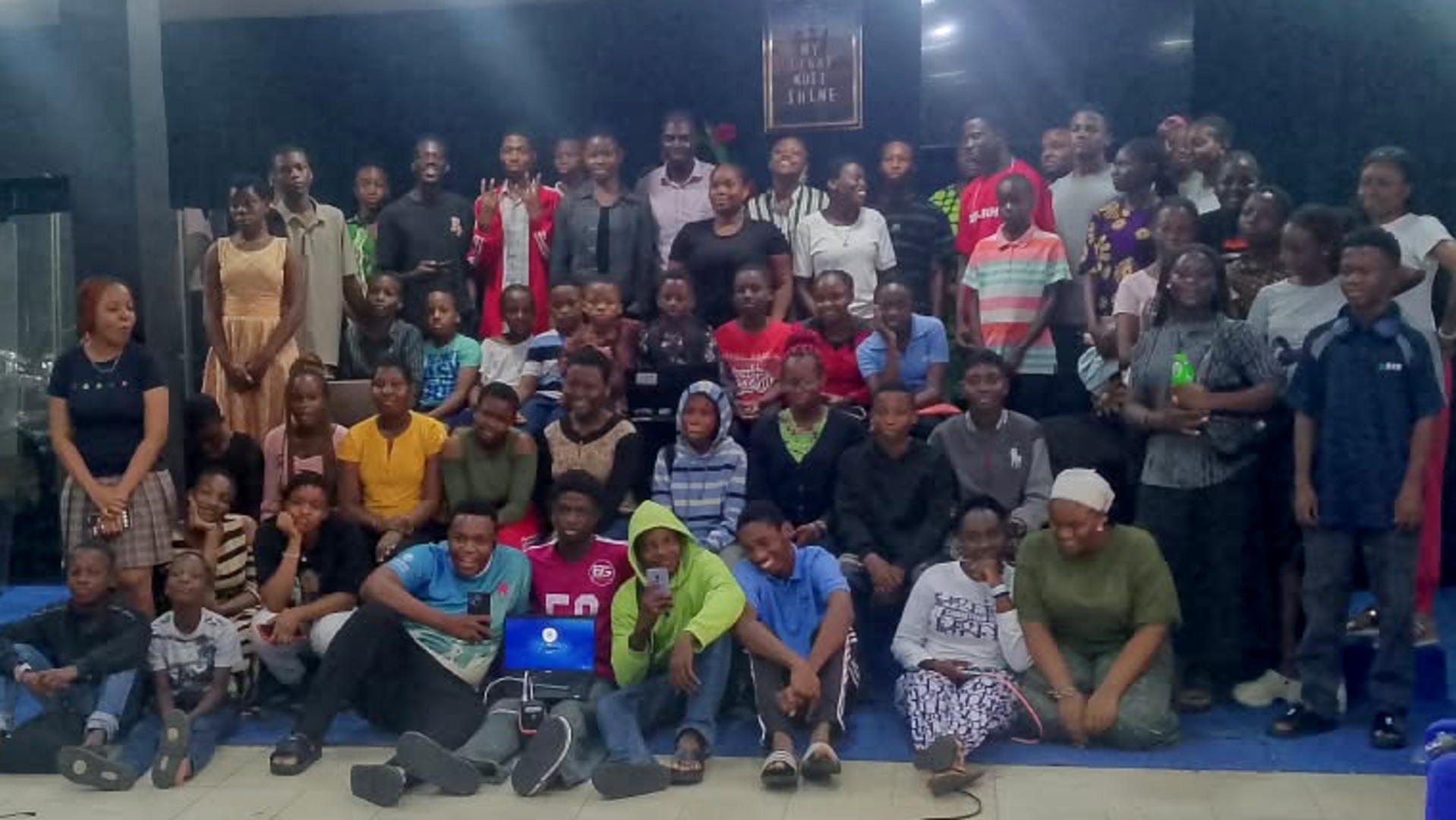 Participants and facilitators in the closing group photograph for a JENECONK AI bootcamp completed on 28 August 2026