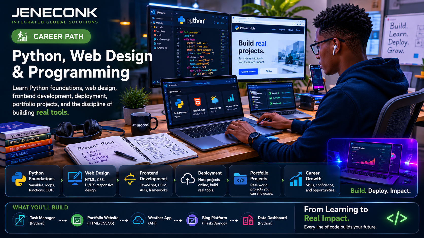 Web development training preview
