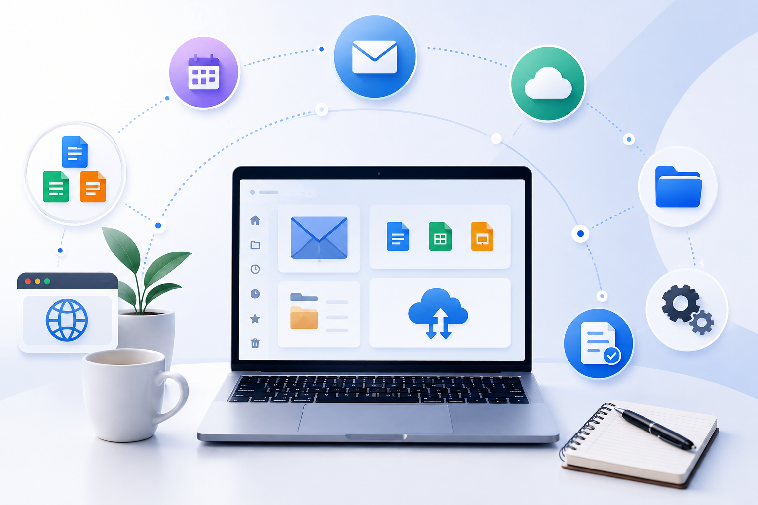 Workspace setup preview